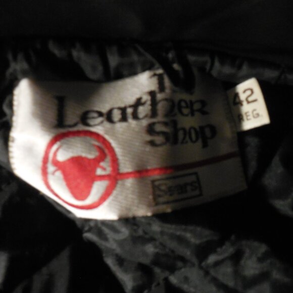 Sears leather shop jacket - Picture 3 of 11